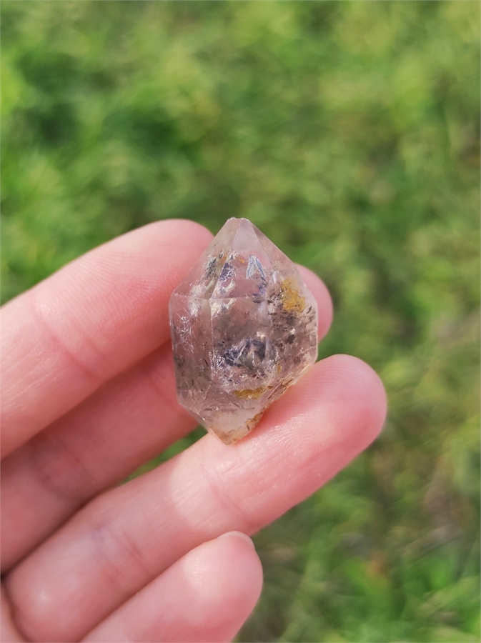 Кварц с битумом 11726 - фото 70592