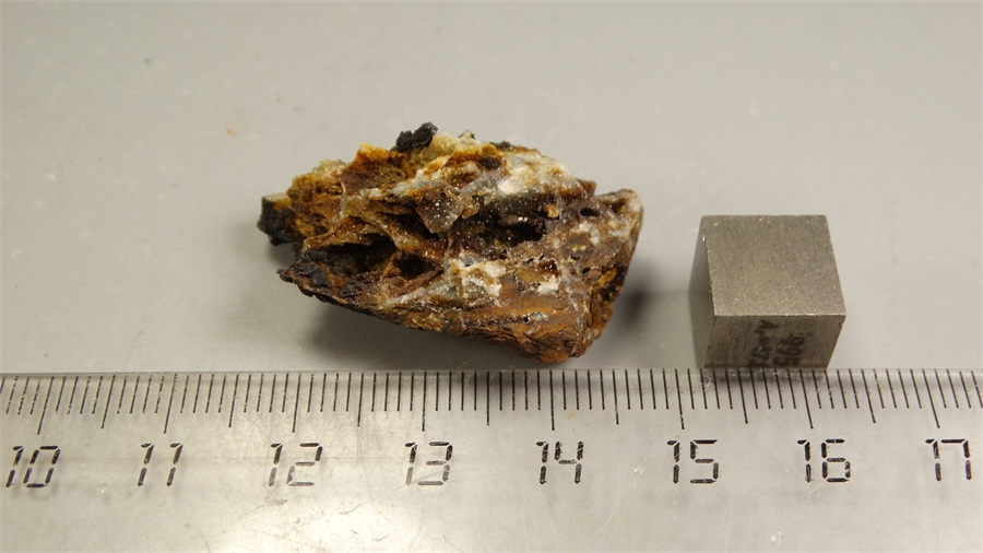 Лимонит и кварц 25333 - фото 72561