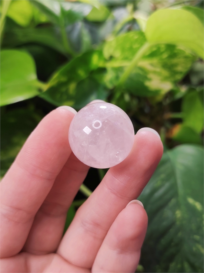 Розовый кварц 25208