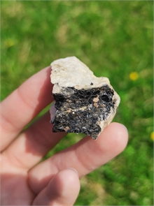 Циркон и биотит на породе 24126