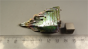 Висмут (искусственно выращенный кристалл) 24749