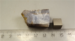 Агат голубой 24854