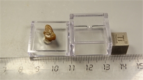 Желтый корунд сапфир 24906