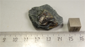 Магнетит в хлоритовом сланце 25329