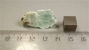 Тальк благородный с гематитом 25382